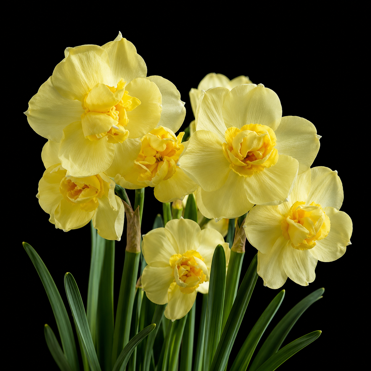 Narcissus Yellow Cheerfulness nartsissi sibulad