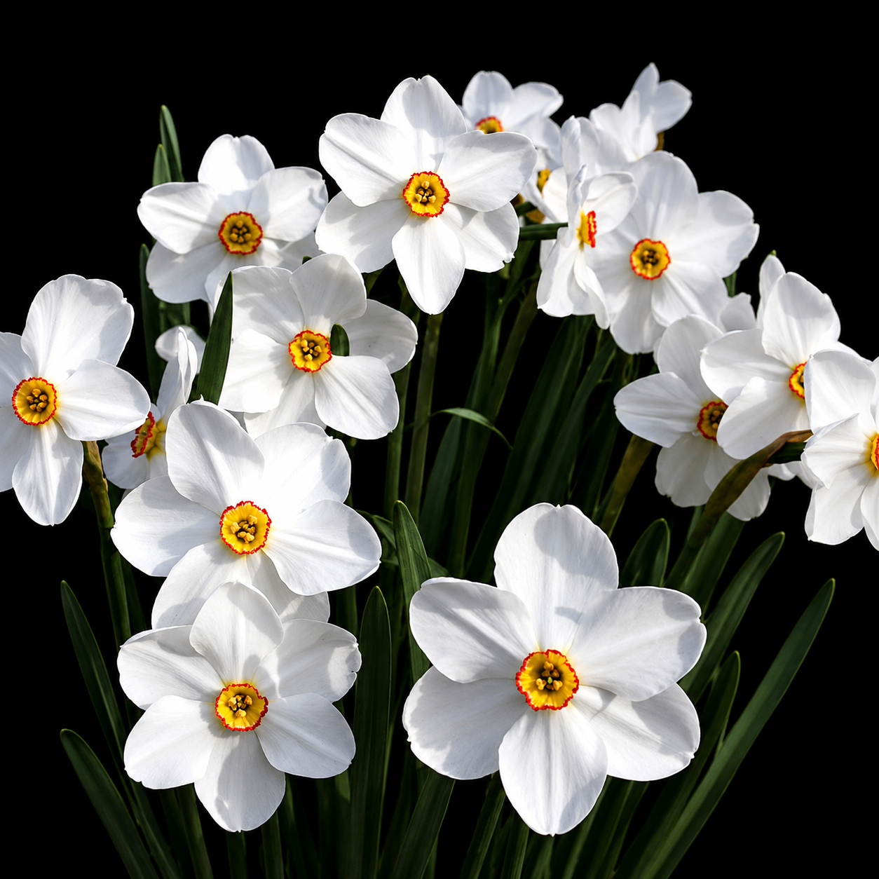 Narcissus Actaea nartsissi sibulad
